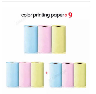 Portable Mini Thermal Label Printer Home Photo Printer Student Wrong Question Printer Bluetooth-compatible Mini Label Printer Price Tag - Shenanigans 