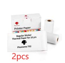 Portable Mini Thermal Label Printer Home Photo Printer Student Wrong Question Printer Bluetooth-compatible Mini Label Printer Price Tag - Shenanigans 