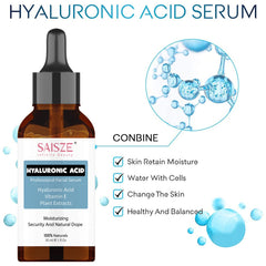 SAISZE Face Serum Set, 3 Pcs Anti-Aging Vitamin C Serum & Hyalurionic