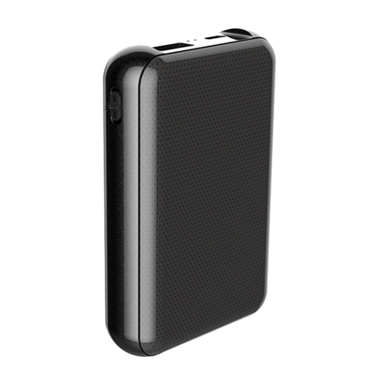 JNN Q75 Magnetic Power Bank Smart Voice Recorder, Memory:8GB(Black)