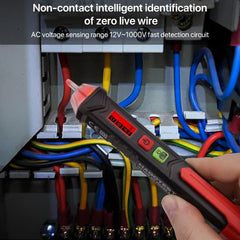 HABOTEST HT100P Non Contact 3 Phase Rotation Indicator AC LCD Display