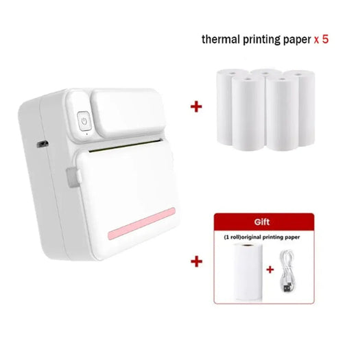 MINI Print Portable Thermal Printer Photo Pocket Thermal Label Printer
