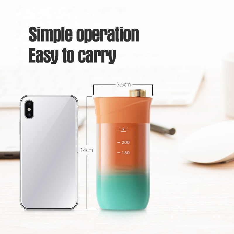 200ml Portable Oral Irrigator Teeth Cleaner 3 Modes USB Rechargeable