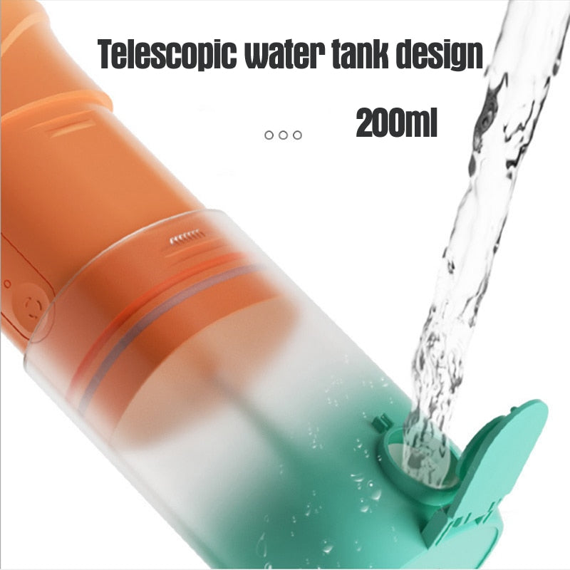 200ml Portable Oral Irrigator Teeth Cleaner 3 Modes USB Rechargeable
