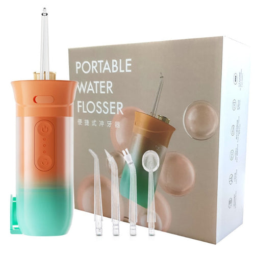 200ml Portable Oral Irrigator Teeth Cleaner 3 Modes USB Rechargeable