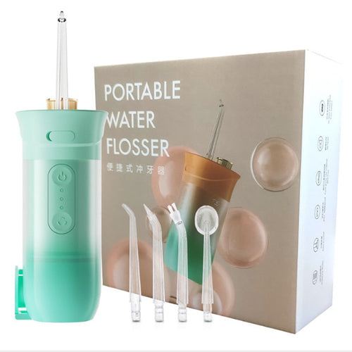 200ml Portable Oral Irrigator Teeth Cleaner 3 Modes USB Rechargeable