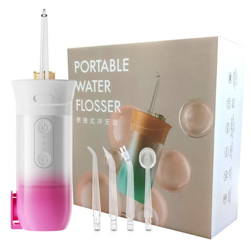 200ml Portable Oral Irrigator Teeth Cleaner 3 Modes USB Rechargeable