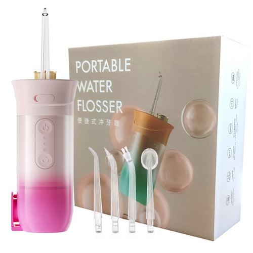 200ml Portable Oral Irrigator Teeth Cleaner 3 Modes USB Rechargeable