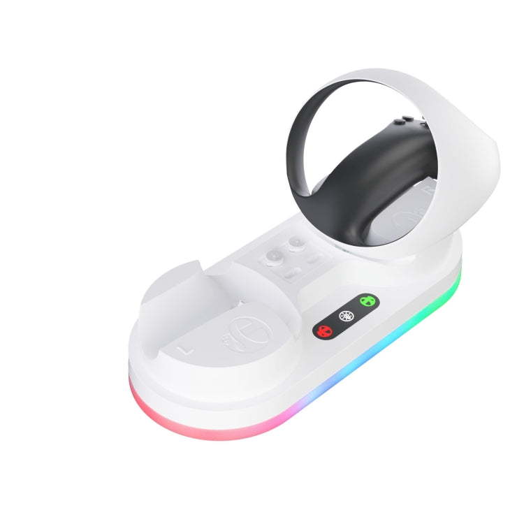 For PS VR2 Controller iplay Colorful Light Charging Base Magnetic
