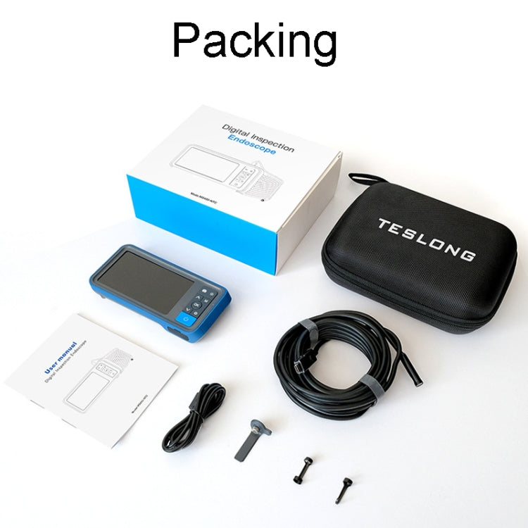 Teslong MS450 5.5mm HD Pixel 4.5 Inch IPS LCD Screen Endoscope Auto