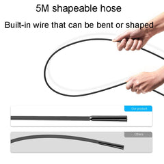 Teslong MS450 5.5mm HD Pixel 4.5 Inch IPS LCD Screen Endoscope Auto