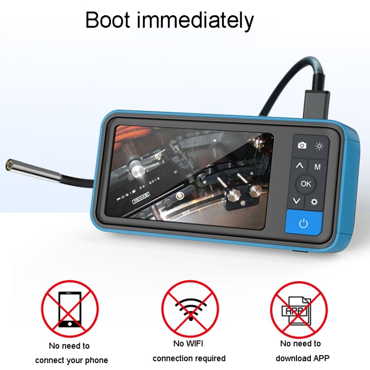 Teslong MS450 5.5mm HD Pixel 4.5 Inch IPS LCD Screen Endoscope Auto