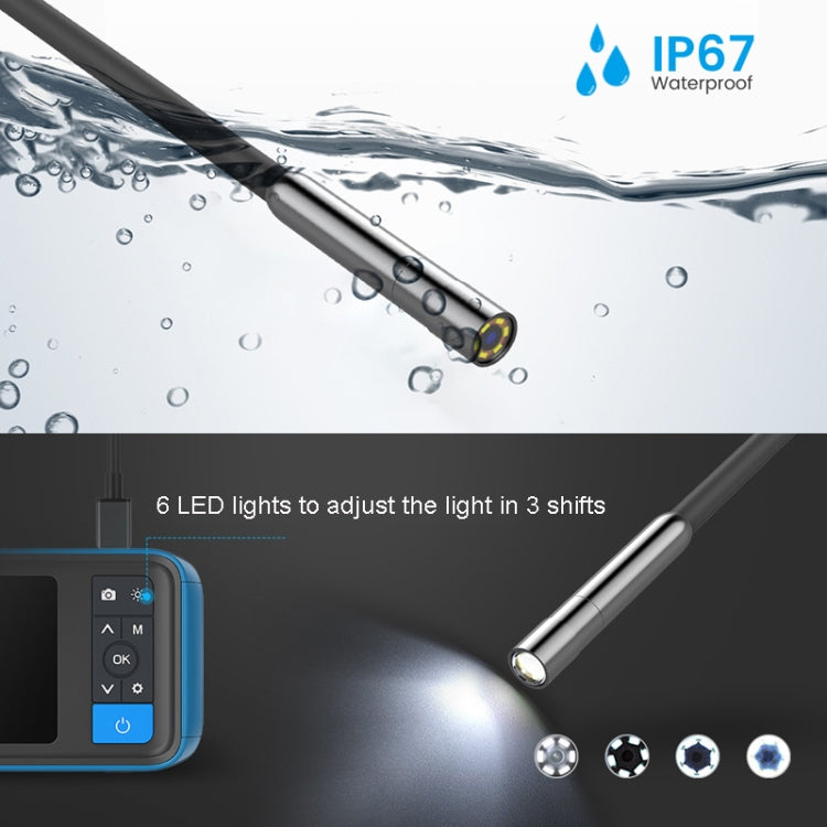 Teslong MS450 5.5mm HD Pixel 4.5 Inch IPS LCD Screen Endoscope Auto