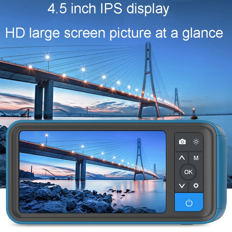 Teslong MS450 5.5mm HD Pixel 4.5 Inch IPS LCD Screen Endoscope Auto