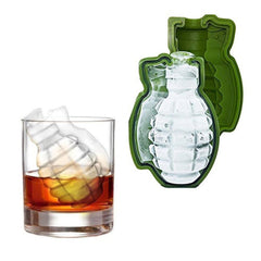 Grenade Ice Cube Mold