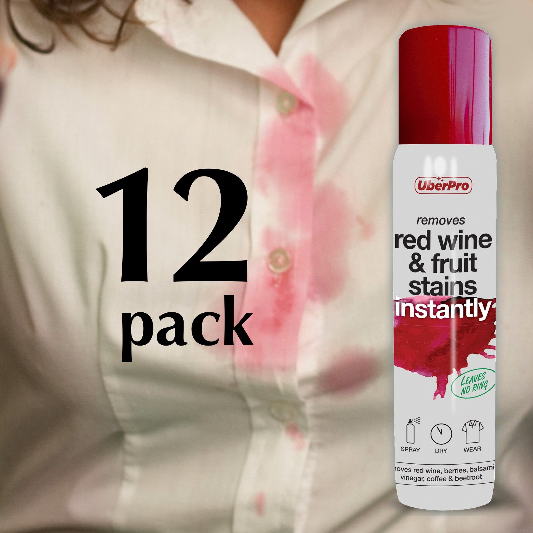 Instant Red Wine & Fruit Stain Remover