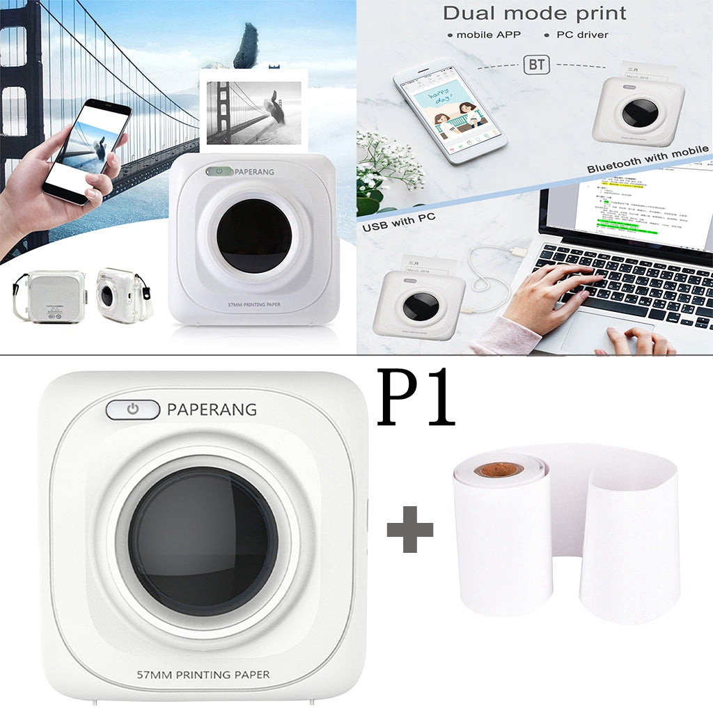 PAPERANG P1 P2 Pocket Portable Bluetooth Printer