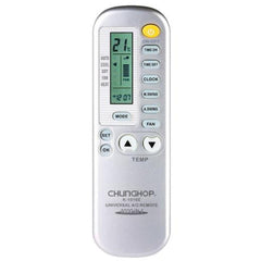 Universal Aircon Remote Replacement Silver - AC Air Conditioner