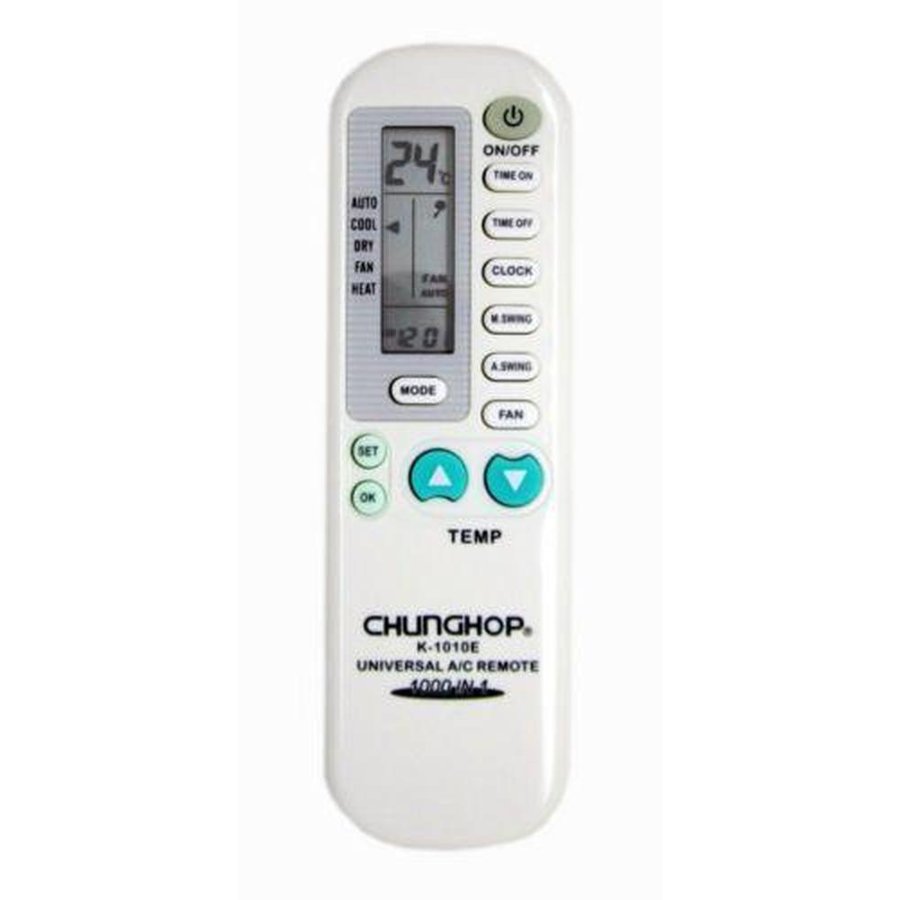 Universal AC Remote Control Aircon Air Conditioner Multibrand 1000 in